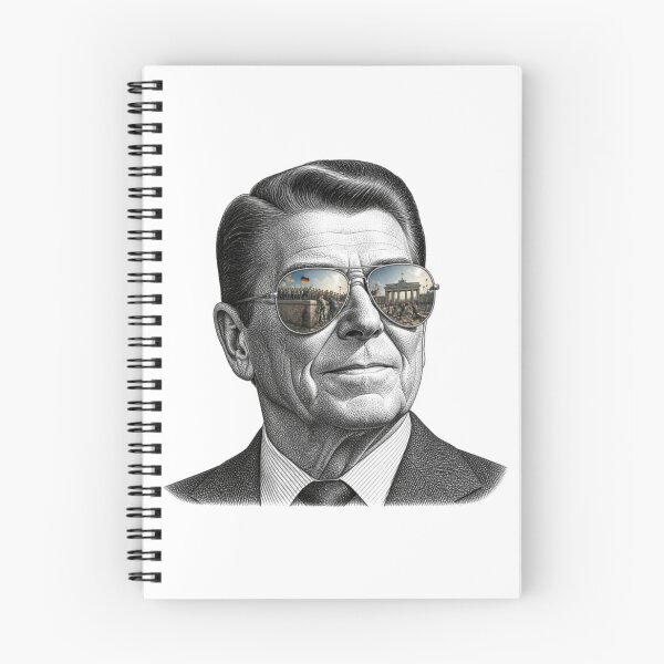 Item preview, Ronald Reagan Berlin Wall Shades Reflection designed and sold by Bad-Decisions-Designs.