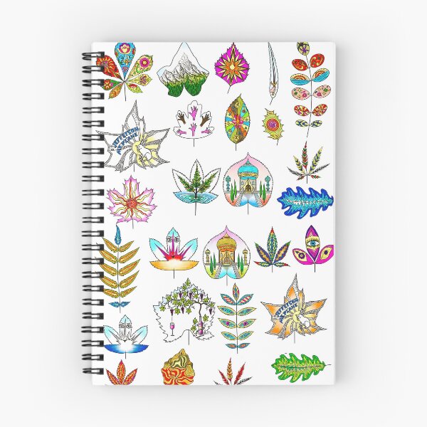 Item preview, Fantasy Psychedelic Leaves (version 2) designed and sold by ales-panz.