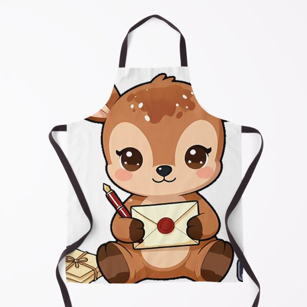 Item preview, Bookish Deer with Letter and Wax Seal designed and sold by pumsquare.