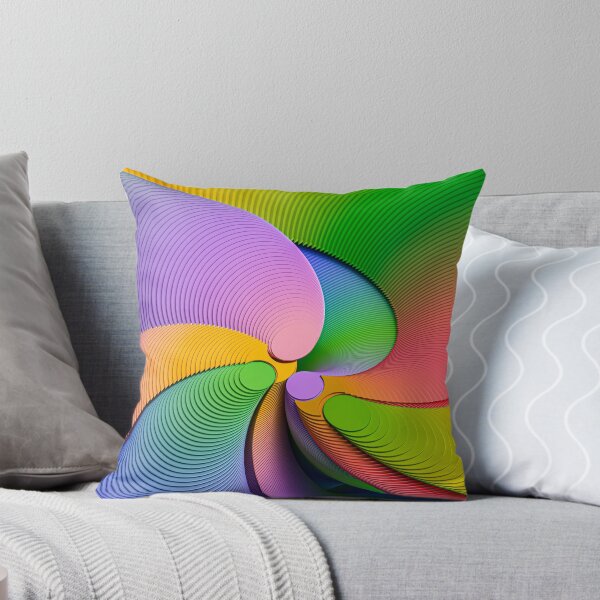 Item preview, Hypnotic Colorful 3D Rainbow Spiral designed and sold by Keltoi-art.