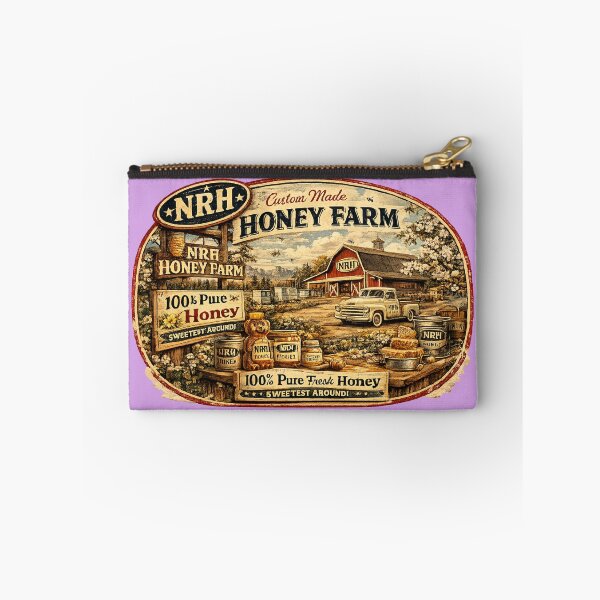 Item preview, NRH Honey Farm Custom Made 100% Pure Fresh Honey Vintage Farm Sign designed and sold by Normandy Road Heritage.
