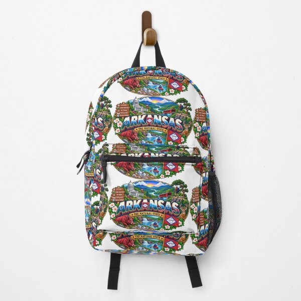 Item preview, Arkansas Natural State Travel Doodle designed and sold by Awarrie.