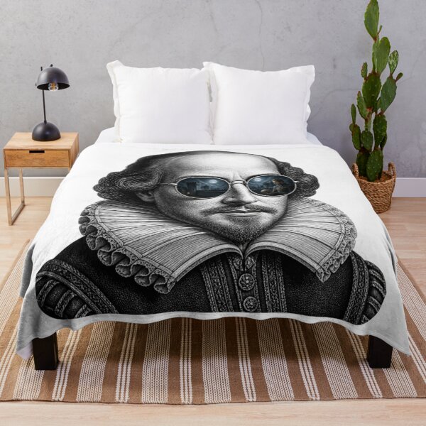 Item preview, William Shakespeare Hamlet Skull Shades Reflection designed and sold by Bad-Decisions-Designs.