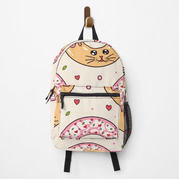 Item preview, Cute Kawaii Donut Cat Pattern Illustration designed and sold by suha-art.