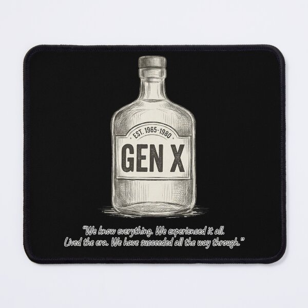 Item preview, Gen X We Know Everything We Experienced It All Vintage Generation Design designed and sold by Pulse Creativity Designs.