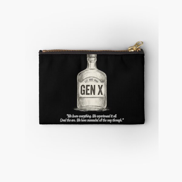 Item preview, Gen X We Know Everything We Experienced It All Vintage Generation Design designed and sold by Pulse Creativity Designs.