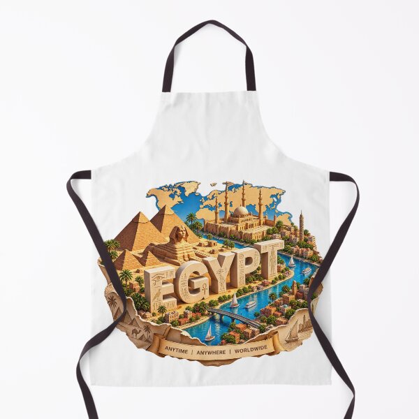 Item preview, Egypt Travel – Pyramids, Sphinx & Nile River Vintage Adventure Design designed and sold by 4U---Store.