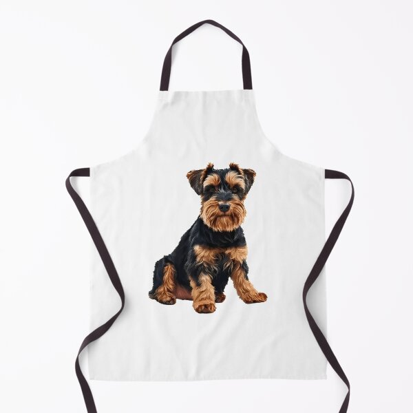 Item preview, Cute Black Tan Terrier Dog Portrait designed and sold by GiaoCalonas.
