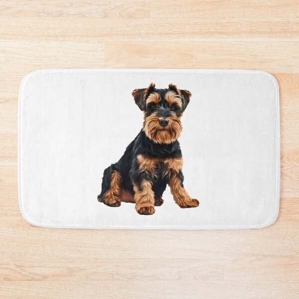 Item preview, Cute Black Tan Terrier Dog Portrait designed and sold by GiaoCalonas.