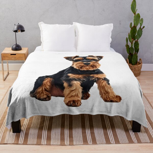 Item preview, Cute Black Tan Terrier Dog Portrait designed and sold by GiaoCalonas.