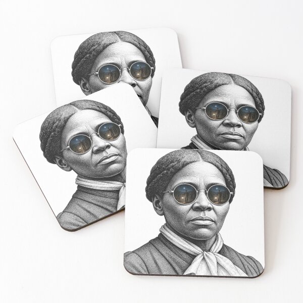 Item preview, Harriet Tubman Underground Railroad Shades Reflection designed and sold by Bad-Decisions-Designs.