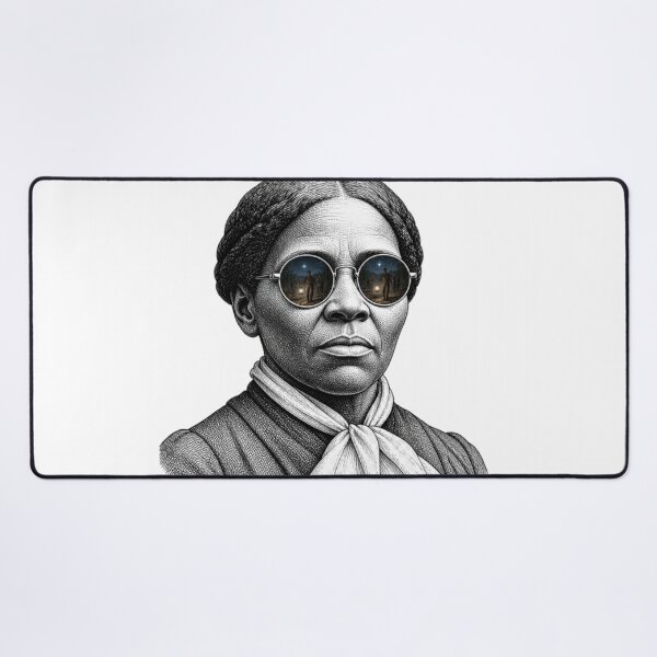 Item preview, Harriet Tubman Underground Railroad Shades Reflection designed and sold by Bad-Decisions-Designs.