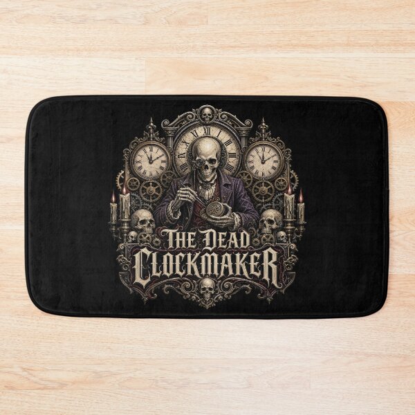 Item preview, HALLOWEEN The Dead Clockmaker – Dark Steampunk Gothic Art designed and sold by Uglyandcute.