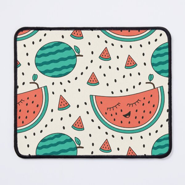 Item preview, Cute Kawaii Watermelon Fruit Pattern Illustration designed and sold by suha-art.