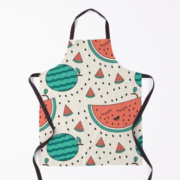 Item preview, Cute Kawaii Watermelon Fruit Pattern Illustration designed and sold by suha-art.
