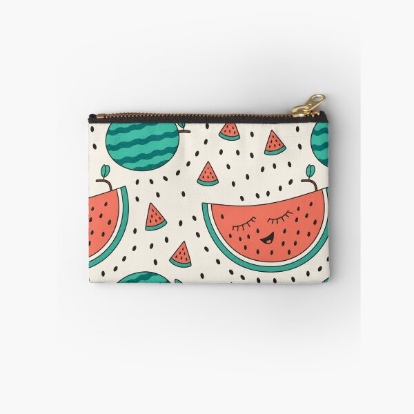 Item preview, Cute Kawaii Watermelon Fruit Pattern Illustration designed and sold by Suha Design Studio.