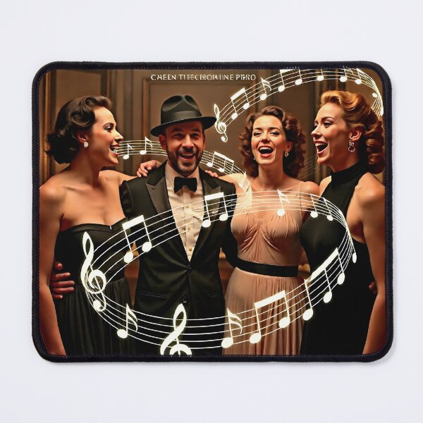 Item preview, Harmonize Like A Pro Voice Training Poster: Vocal Ensemble Grand Ballroom Canvas designed and sold by Creative-RE.