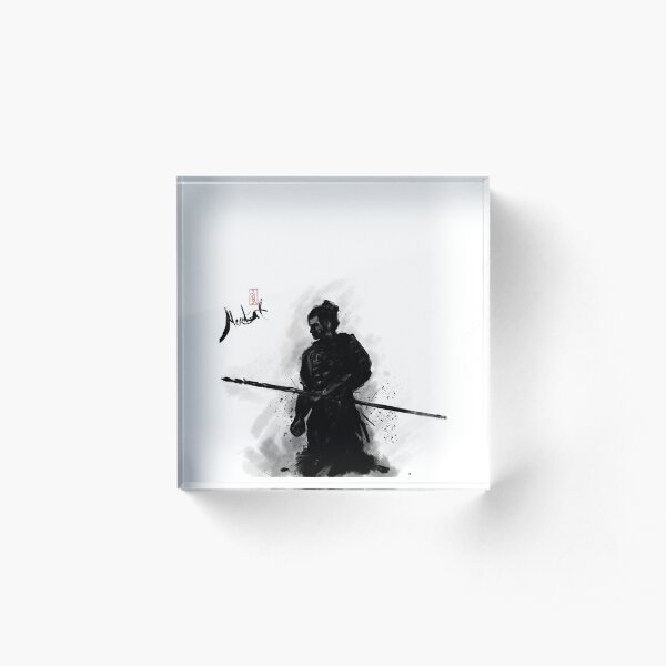 Samurai Warrior 2 Acrylic Block