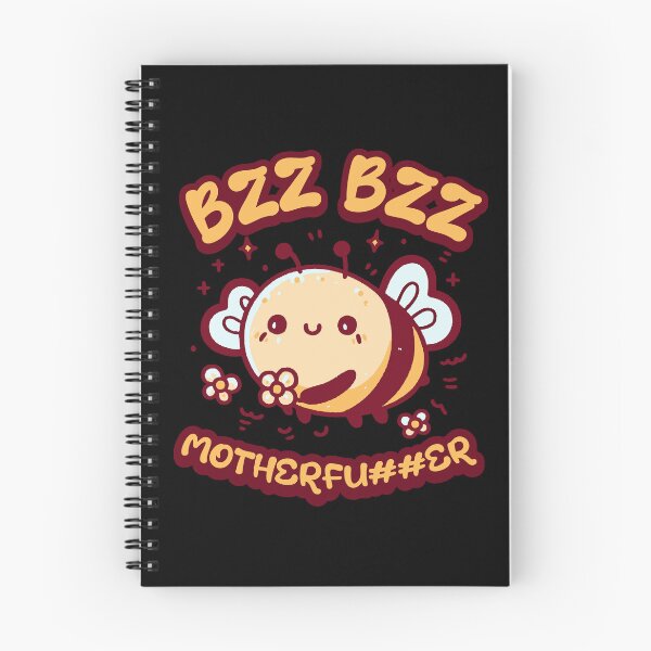 Item preview, Funny Bee BZZ BZZ MOTHERFOR##ER Bee Humor designed and sold by FeverVoid.