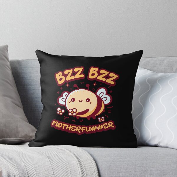 Item preview, Funny Bee BZZ BZZ MOTHERFOR##ER Bee Humor designed and sold by FeverVoid.