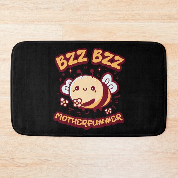 Item preview, Funny Bee BZZ BZZ MOTHERFOR##ER Bee Humor designed and sold by FeverVoid.