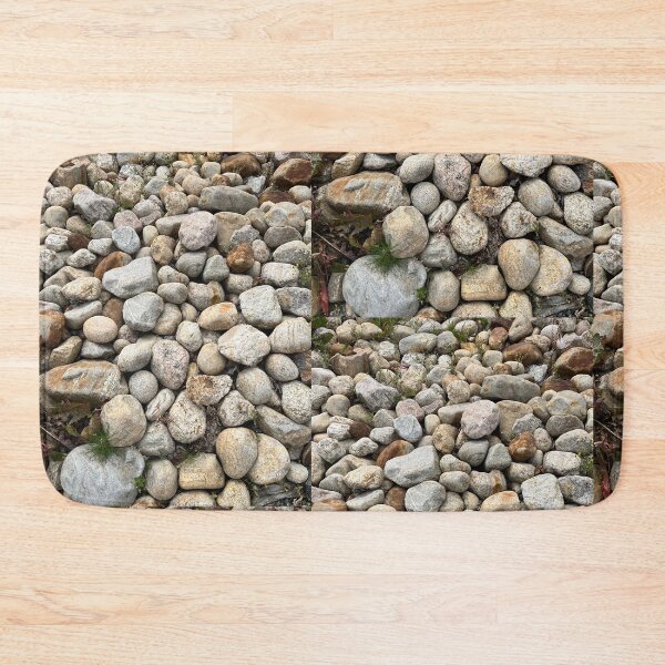 Item preview, ⁠Natural River Stones Pebble Texture Background designed and sold by Julia9632.