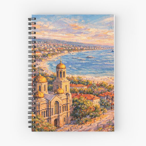 Item preview, A painting of Varna, Bulgaria – A Beautiful City in Europe. designed and sold by GalleryKauffeld.
