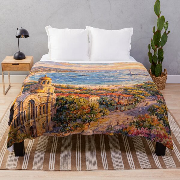 Item preview, A painting of Varna, Bulgaria – A Beautiful City in Europe. designed and sold by GalleryKauffeld.