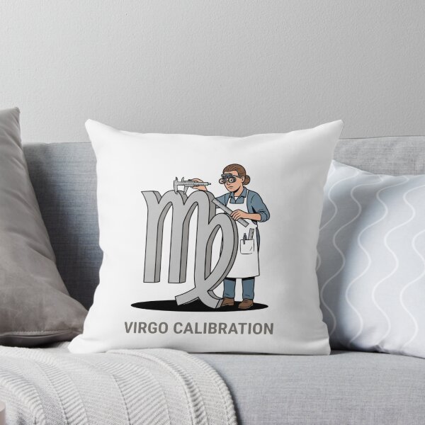 Item preview, Virgo Zodiac Symbol Caliper Perfectionist Virgo Calibration designed and sold by Rare By Hero.