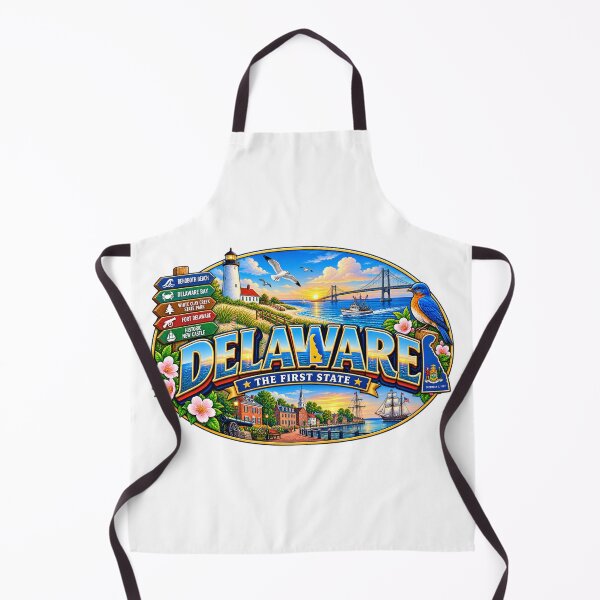 Item preview, Delaware First State Coastal Travel Doodle designed and sold by Awarrie.