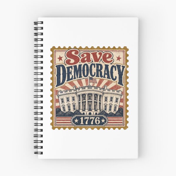 Item preview, Save Democracy - Postage Stamp Design designed and sold by Wilcox PhotoArt.