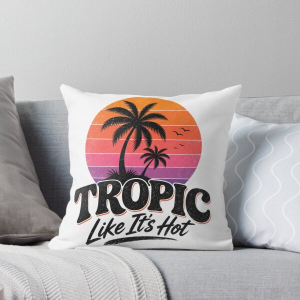 Item preview, Tropic Like It's Hot | Funny Tropical Beach Summer T-Shirt designed and sold by rushaib.
