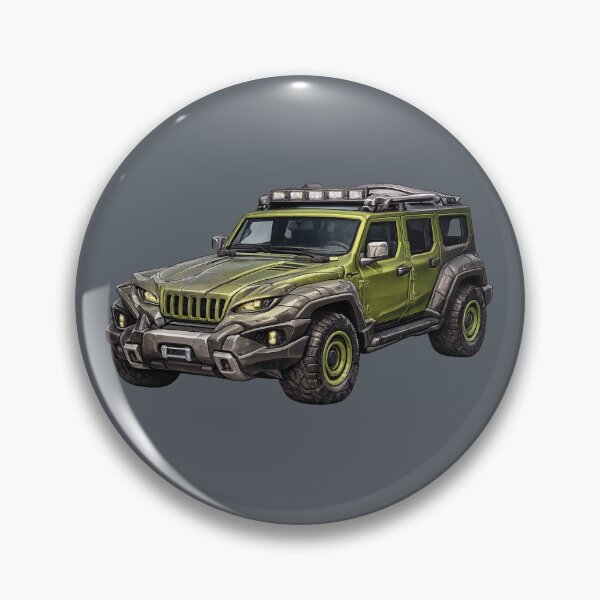Item preview, Rhino Green Adventure SUV — BV-JRG designed and sold by BROHLine Studio.