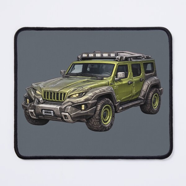 Item preview, Rhino Green Adventure SUV — BV-JRG designed and sold by BROHLine Studio.