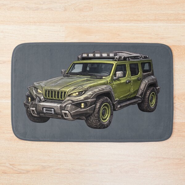 Item preview, Rhino Green Adventure SUV — BV-JRG designed and sold by BROHLine Studio.