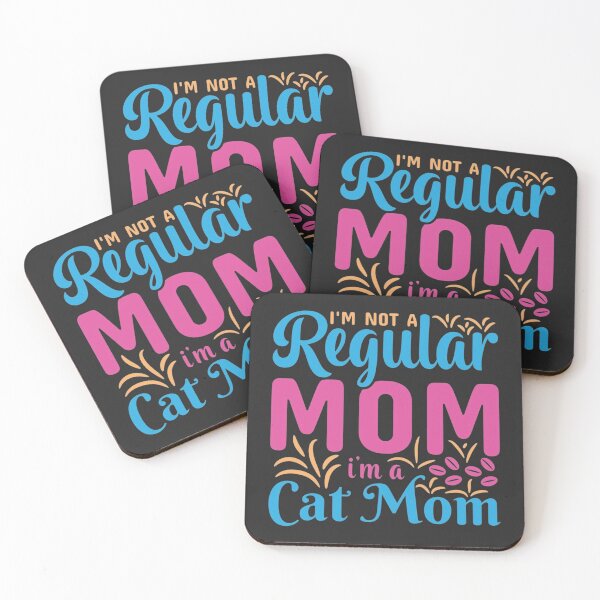 Item preview, I'm Not A Regular Mom I'm A Cat Mom | Funny Cat Mom T-Shirt Slogan | Crazy Cat Lady | Funny Gift Idea for Women, Mother's Day | Retro Movie Quote Design designed and sold by Big Heart .