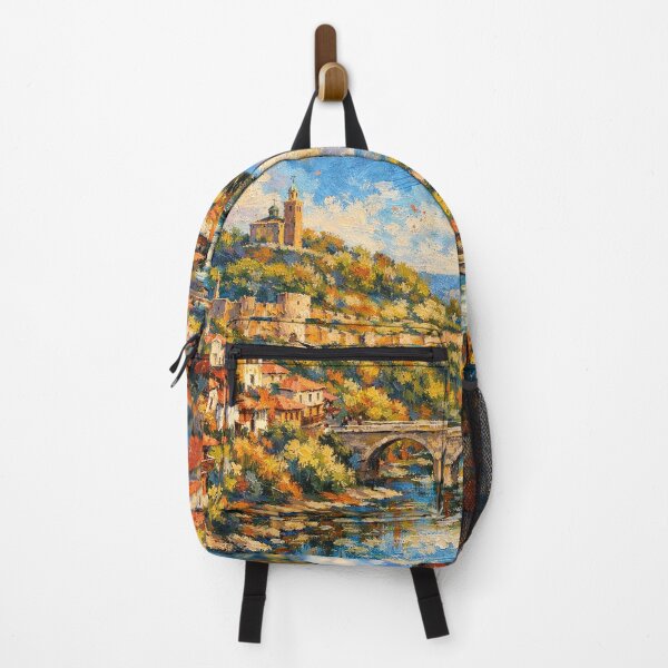 Item preview, A painting of Veliko Tarnovo, Bulgaria – A Beautiful City in Europe. designed and sold by GalleryKauffeld.