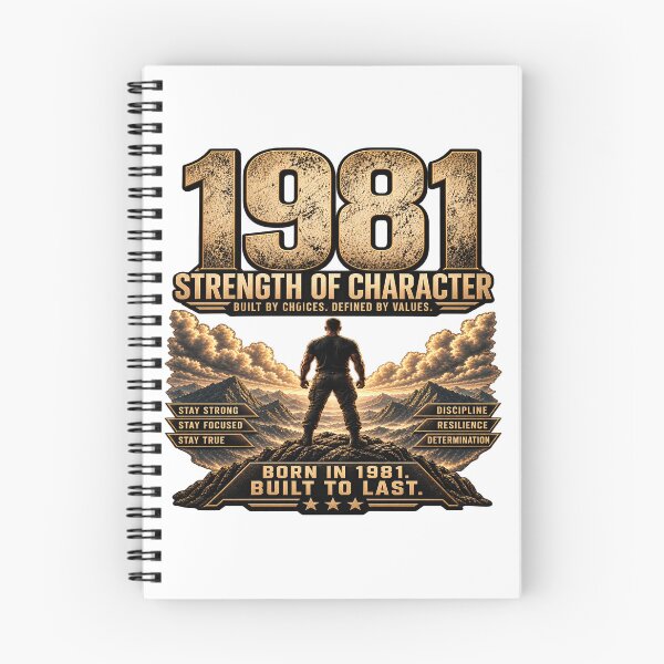 Item preview, Born in 1981 Strength of Character designed and sold by JMDG Studio.