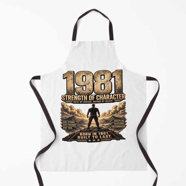 Item preview, Born in 1981 Strength of Character designed and sold by JMDG Studio.