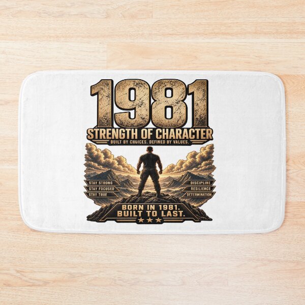 Item preview, Born in 1981 Strength of Character designed and sold by JMDG Studio.