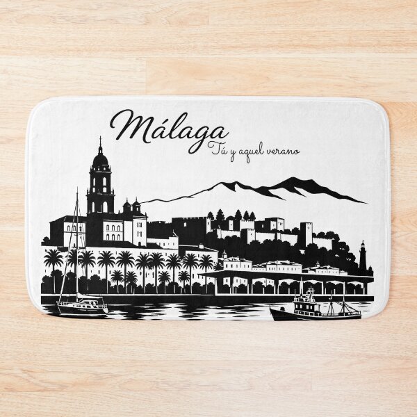 Item preview, Málaga You and That Summer – Skyline Cathedral and Port designed and sold by TrazoLibreCo7.