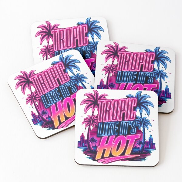Item preview, Tropic Like It's Hot | Funny Tropical Beach Summer T-Shirt designed and sold by rushaib.