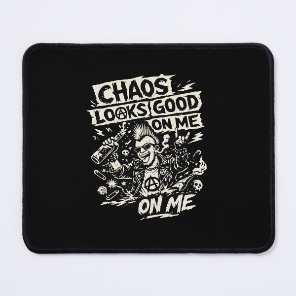 Item preview, Chaos Looks Good On Me Punk Rock Anarchy designed and sold by FeverVoid.