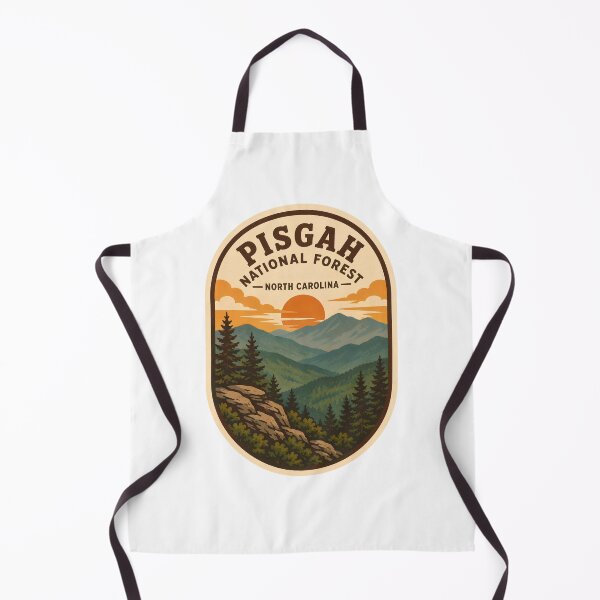 Item preview, Pisgah National Forest North Carolina Vintage Mountain Badge designed and sold by LittleArij.