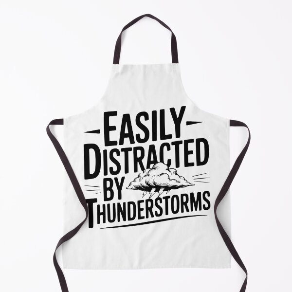 Item preview, Easily Distracted By Thunderstorms designed and sold by Frank Ring.