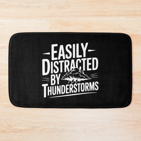 Item preview, Easily Distracted By Thunderstorms designed and sold by Frank Ring.