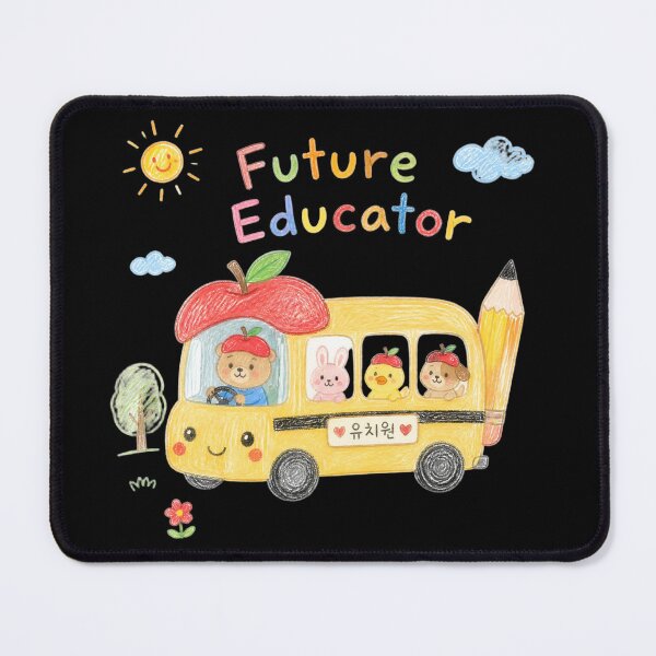 Item preview, Future Educator Apple Bus designed and sold by ManggaeJM.