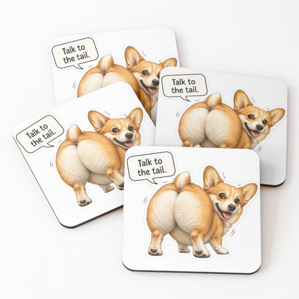 Item preview, Corgi Butt Talk to the Tail designed and sold by Snurly.