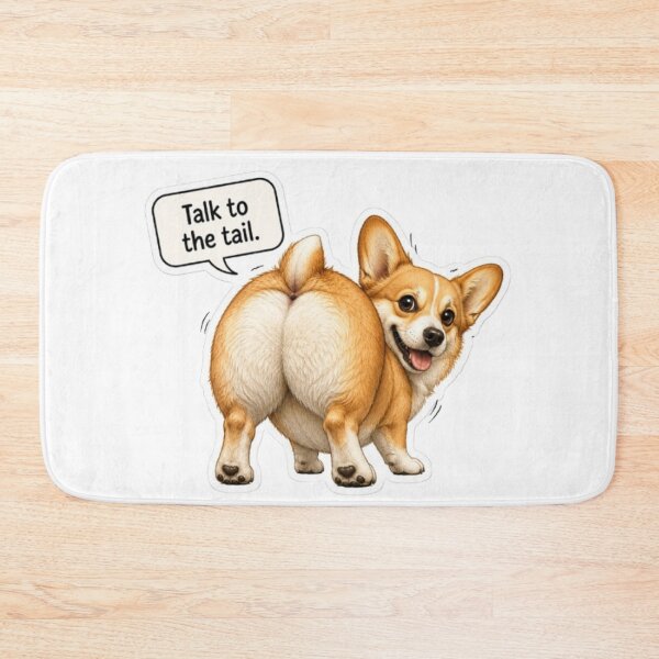 Item preview, Corgi Butt Talk to the Tail designed and sold by Snurly.