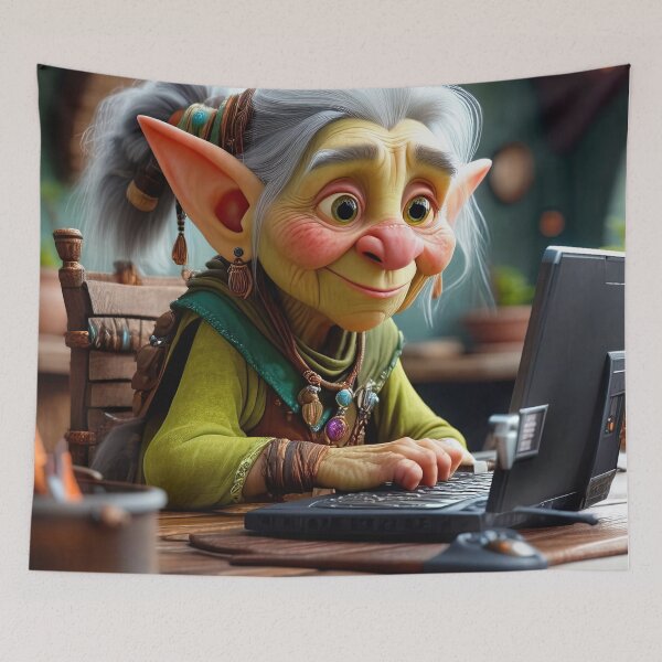 Item preview, Old Fart as an internet Troll designed and sold by Colin Bentham.